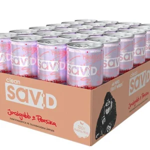 Clean Drink Sav:D - Jordgubb Persika 33cl x 24st