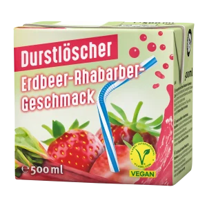 Durstlöscher Strawberry-Rhubarb 500ml