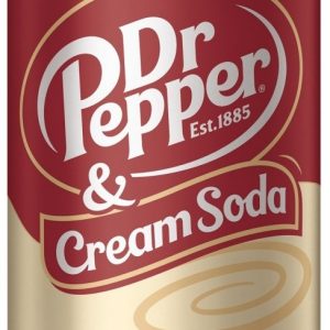 Dr Pepper & Cream Soda 355ml(BF:2026-01-23)