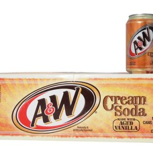 A&W Cream Soda 355ml 12-pack