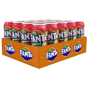 Fanta Strawberry & Kiwi 33cl x 20st (helt flak)
