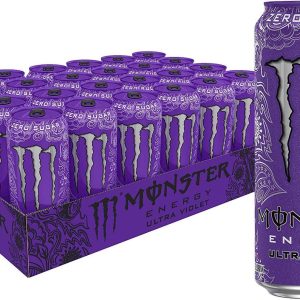 Monster Energy Ultra Violet 50cl x 24st (helt flak)