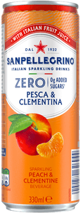 San Pellegrino Peach & Clementine Zero 33cl