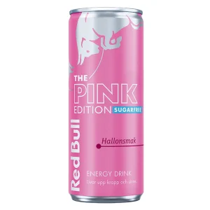 Red Bull Pink Edition Sugar Free Hallonsmak 25cl(BF:2025-12-20)