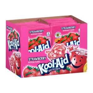 Kool-Aid Soft Drink Mix - Strawberry x 48st (hel låda)