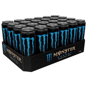 Monster Energy Absolutely Zero 50cl x 24st (helt flak)