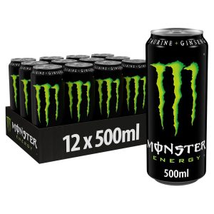 Monster Energy 50cl x 24st (helt flak)