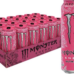 Monster Energy Ultra Rosa 500ml x 24st (helt flak)