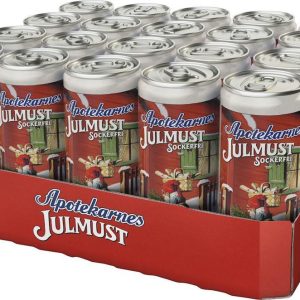 Apotekarnes Julmust Sockerfri 33cl x 20st (helt flak)