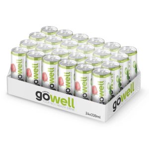 Gowell Raspberry Strawberry Mint 33cl x 24st