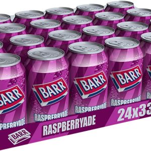 Barr Raspberryade 33cl x 24st (helt flak)