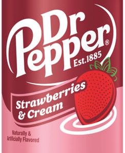 Dr Pepper Strawberries & Cream 355ml (BF:2025-12-27)