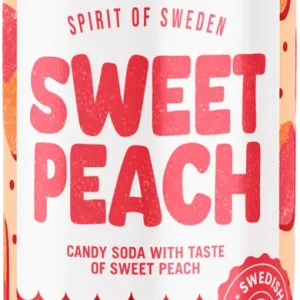 Spirit Of Sweden - Sweet Peach Soda 330ml