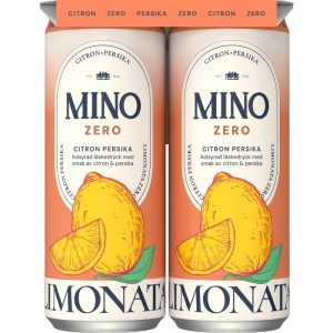 Mino Zero Limonata Citron & Persika 33cl x 4st