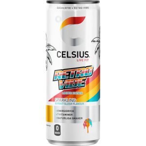 Celsius Retro Vibe Sorbet Slush Flavour 355ml