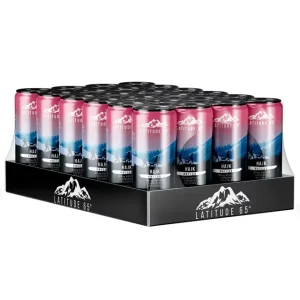 Latitude 65 Hajk - Hallon 33cl x 24st