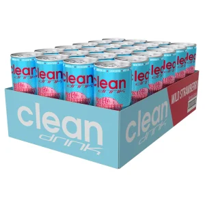 Clean Drink Wild Strawberry 33cl x 24st