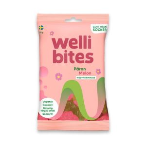 Wellibites Päron & Melon 70g