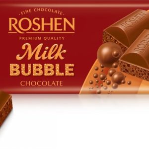 Roshen Bubble Milk Chocolate 80g