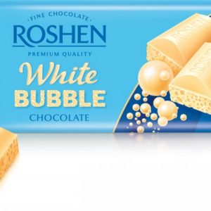 Roshen Bubble Chocolate White 80g