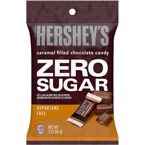 Hersheys Zero Sugar Chocolate with Caramel 85g