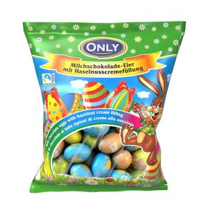 ONLY Milk Chocolate Eggs with Hazelnut Cream - Big 500g