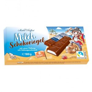 Maitre Truffout Milk Chocolate with Cream Filling 100g