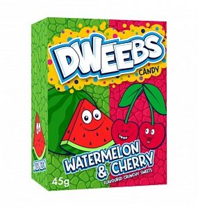 Dweebs Watermelon & Cherry 45g(BF:2025-05-31)