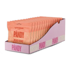 Pandy Candy Peach Rings 50g x 14st