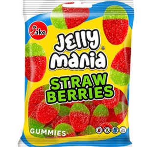 Jake Jelly Mania Sour Strawberries 100g
