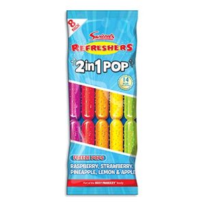 Swizzels Refreshers 2in1 pop 8-pack (600ml)