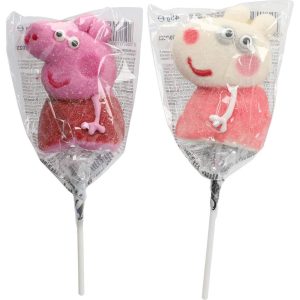 Peppa Pig Marshmallow Klubbor 45g (1st)