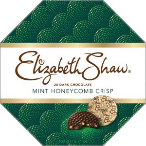 Elisabeth Shaw Dark Chocolate Mint Honeycomb Crisp 162g