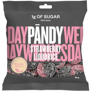Pandy Candy Strawberry/Liquorice 50g