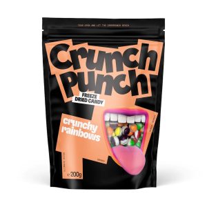 Crunch Punch Freeze-Dried Crunchy Rainbows 100g