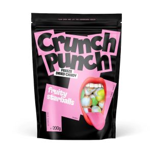 Crunch Punch Freeze-Dried Fruity Starballs 100g