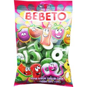 Bebeto Sura Äppelringar 1kg