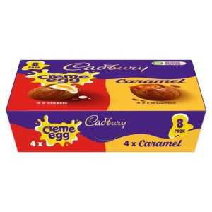 Cadbury Creme Egg and Caramel Egg Mix 8-pack