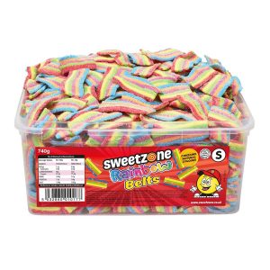 Sweetzone Rainbow Belts 740g