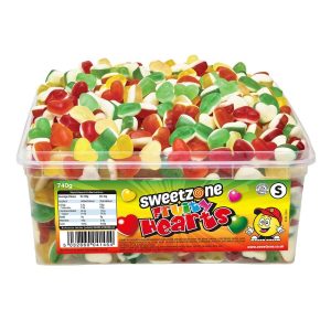 Sweetzone Tubs Fruity Hearts 805g