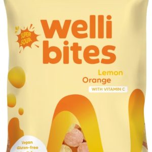 Wellibites Super Sour Lemon & Orange 50g