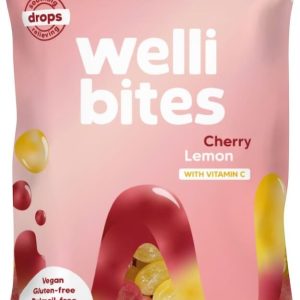 Wellibites Drops Cherry & Lemon 50g