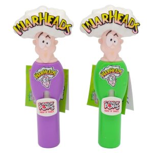 Warheads Candy Pop Push N Twist Lollipop (1st) 8g(BF:2025-03-30)