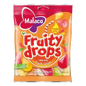 Malaco Fruity Drops Frutiy Mix 110g