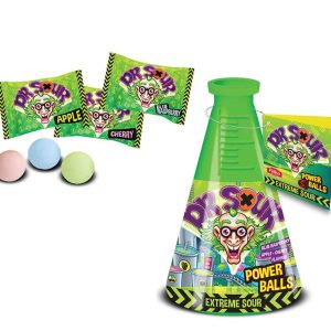 Dr Sour Power Balls Coin Bank 15g