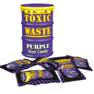 Toxic Waste Purple Drum Extreme Sour Candy 42g