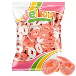 Jellioo Peach Rings 1kg