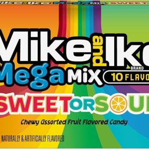 Mike and Ike Mega Mix Sweet or Sour 120g
