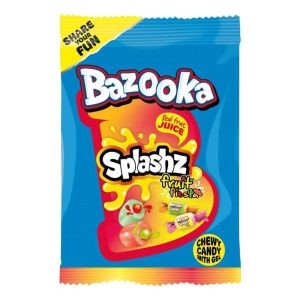 Bazooka Splashz Fruity 120g