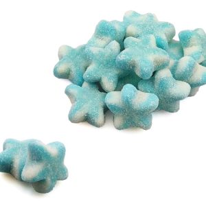 DulcePlus Sugared Blue Twist Stars 1kg